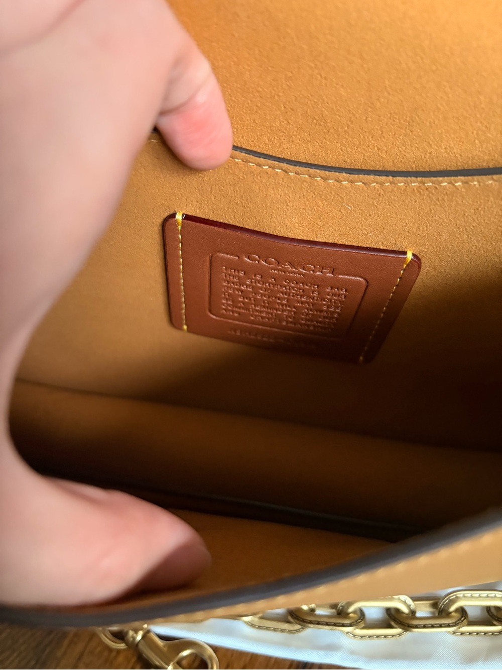 Authentic Coach Tabby Chain - Picture 8 of 9